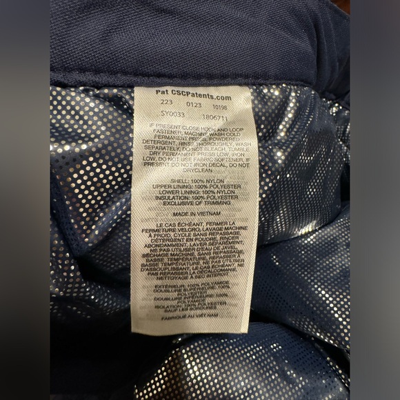 Columbia Youth Bugaboo™ II Ski Pant Navy Blue Size Large EUC - Picture 12 of 12